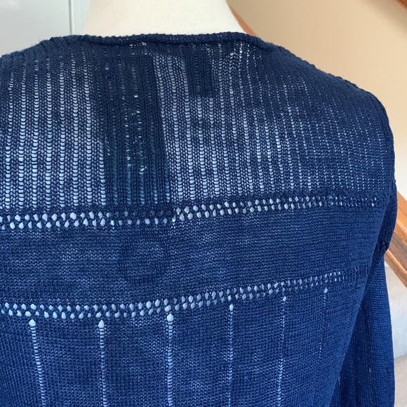 Lauren Ralph Lauren 100% linen cardigan - Picture 7 of 9